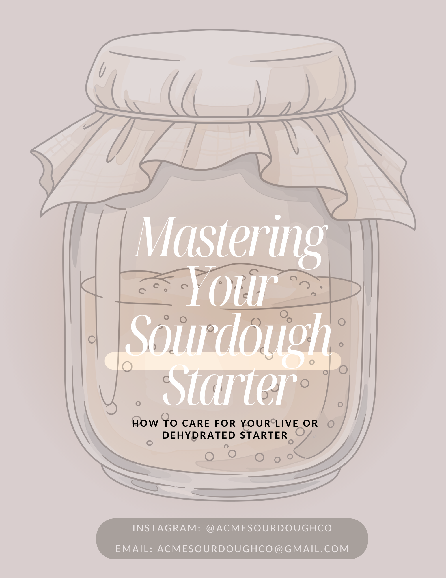 The Sourdough Starter Survival Guide