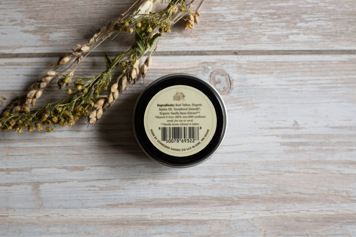 Vanilla Bean Tallow Butter | Whipped Tallow Balm