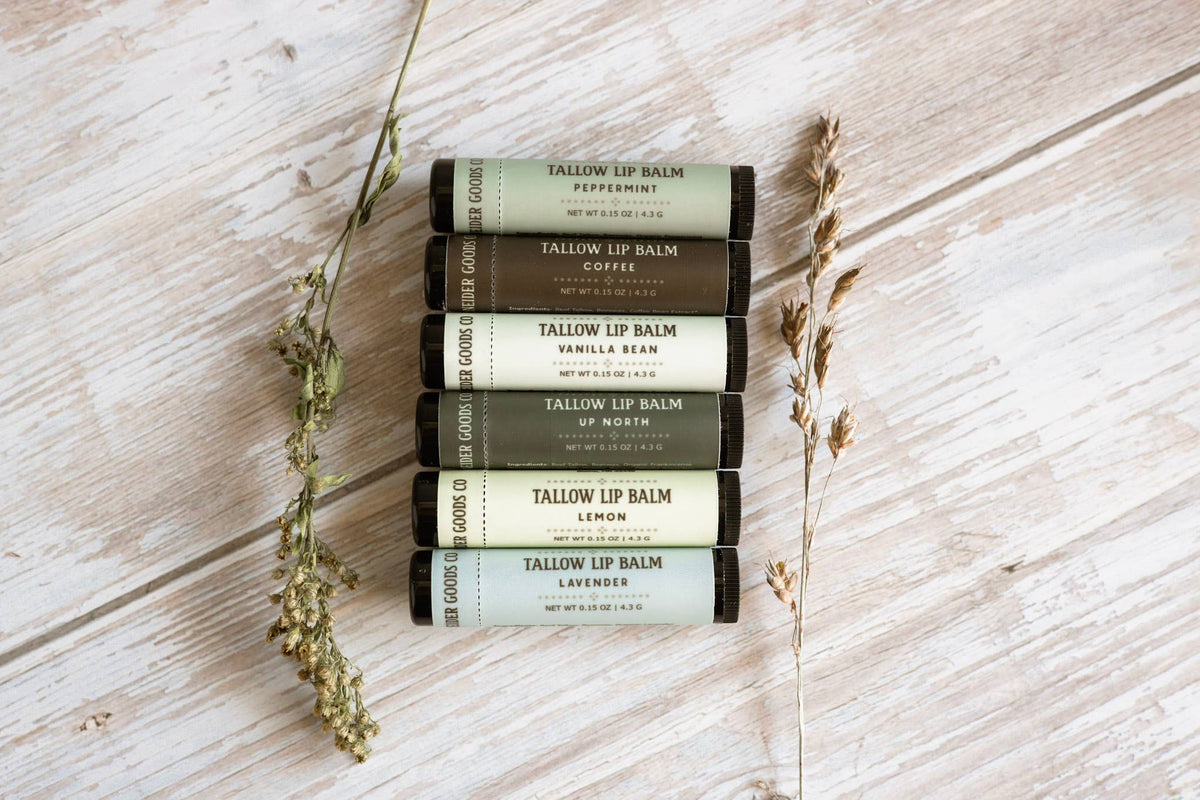 Grass-Fed Tallow Lip Balm by Schneider Goods Co.